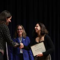 awardee at the stage 8